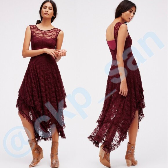 Free People French Courtship Slip Dress Sz S - Picture 3 of 16